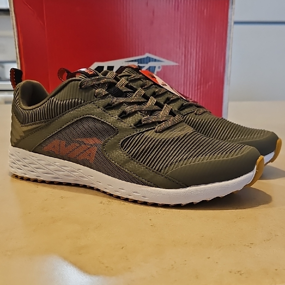 Olive Green Athletic Sneakers